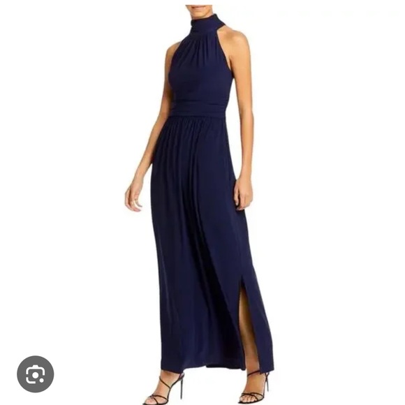 Eliza J Dresses & Skirts - Eliza J Midnight Blue Maxi Gown